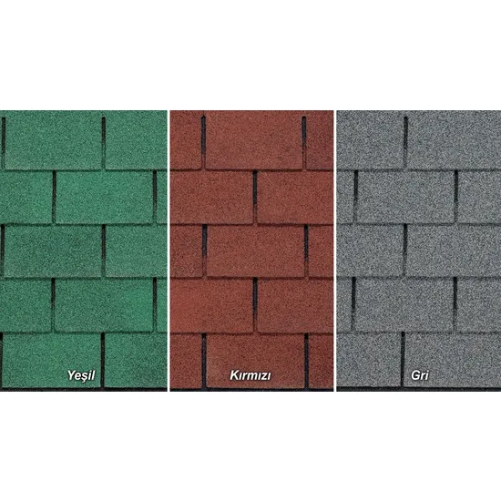 Btm Yalıtım - BTM Shingle Yaprak - Çatı Kaplaması