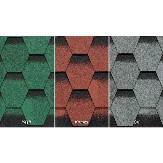 Btm Yalıtım - BTM Shingle Yakut - Çatı Kaplaması