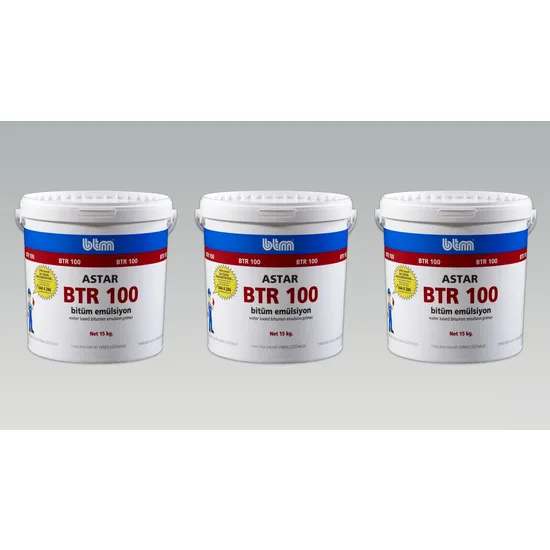 Btm Yalıtım - Bitümer BTR 100 - Sıvı Bitüm Emülsiyonu
