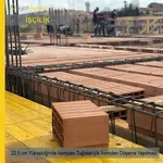 225 mm Yüksekliğinde Asmolen Dolgu Tuğlalarıyla Asmolen Döşeme Yapılması Malzemesi Hariç İşçilik Fiyatı