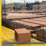 300 mm Yüksekliğinde Asmolen Dolgu Tuğlalarıyla Asmolen Döşeme Yapılması Malzemesi Hariç İşçilik Fiyatı