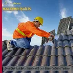 Demir Oksit Boyalı Beton Kiremitlerle Çift Latalı Sistem Çatı Örtüsü Malzeme Dahil Yapılması Demir Oksit Boyalı Beton Kiremitlerle Çift Latalı Sistem Çatı Örtüsü Malzeme Dahil Yapılması