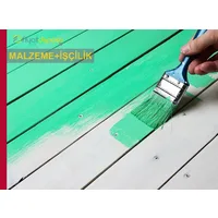 Ahşap Yüzeylere Bir Kat Sentetik Esaslı Mat Boya Yapılması Malzeme Dahil Yapılması Fiyatı