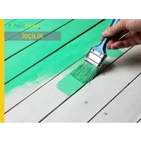 Ahşap Yüzeylere Bir Kat Sentetik Esaslı Mat Boya Yapılması Malzeme Hariç İşçilik Fiyatı