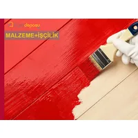 Ahşap Yüzeylere İki Kat Sentetik Esaslı Parlak Boya Yapılması Malzeme Dahil Yapılması Fiyatı