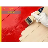 Ahşap Yüzeylere İki Kat Sentetik Esaslı Parlak Boya Yapılması Malzeme Hariç İşçilik Fiyatı