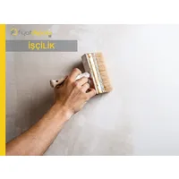 Eski Boyalı İç Cephe Yüzeylerinin Üç Kat Beyaz Kireç Badana Yapılması Malzeme Hariç İşçilik Yapılması Fiyatı