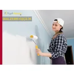 Eski Boyalı İç Cephe Yüzeylerinin Astar Uygulanarak İki Kat Su Bazlı Silikonlu Soft Mat İç Cephe Boyasıyla Boyanması Malzeme Dahil Yapılması Fiyatı - Örtücülük Sınıf 2 - YOD Sınıf 1 - Parlaklık G2 Sınıfı