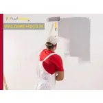Yeni Sıvalı İç Cephe Yüzeylerinin Macun ve Astar Uygulanarak İki Kat Su Bazlı Silikonlu Mat İç Cephe Boyasıyla Boyanması Malzeme Dahil Yapılması Fiyatı - Örtücülük Sınıf 2 - YOD Sınıf 2 - Parlaklık G3 Sınıfı