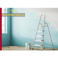 Yeni Sıvalı İç Cephe Yüzeylerinin Macun ve Astar Uygulanarak İki Kat Su Bazlı Silikonlu Soft Mat İç Cephe Boyasıyla Boyanması Malzeme Dahil Yapılması Fiyatı - Örtücülük Sınıf 2 - YOD Sınıf 1 - Parlaklık G2 Sınıfı