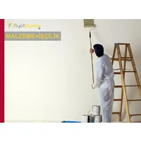 Yeni Sıvalı İç Cephe Yüzeylerinin Macun ve Astar Uygulanarak İki Kat Su Bazlı Plastik Mat İç Cephe Boyasıyla Boyanması Malzeme Dahil Yapılması Fiyatı - Örtücülük Sınıf 2 - YOD Sınıf 2 - Parlaklık G3 Sınıfı