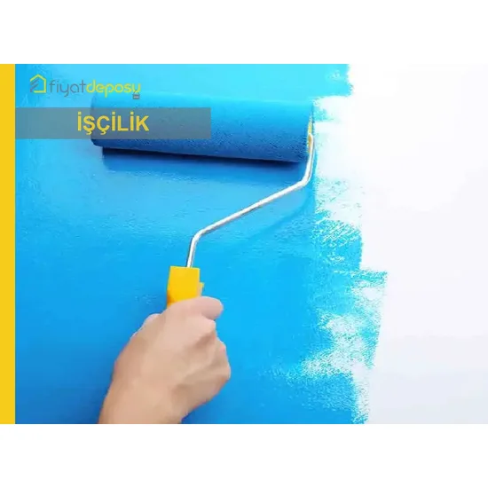 Yeni Sıvalı İç Cephe Yüzeylerinin Astar Uygulanarak İki Kat Su Bazlı Silikonlu Soft Mat İç Cephe Boyasıyla Boyanması Malzeme Hariç İşçilik Yapılması Fiyatı - Örtücülük Sınıf 2 - YOD Sınıf 1 - Parlaklık G2 Sınıfı
