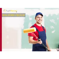 Saten Alçılı ve Alçıpanel İç Cephe Yüzeylerinin Astar Uygulanarak İki Kat Su Bazlı Silikonlu Soft Mat İç Cephe Boyasıyla Boyanması Malzeme Dahil Yapılması Fiyatı - Örtücülük Sınıf 2 - YOD Sınıf 1 - Parlaklık G2 Sınıfı