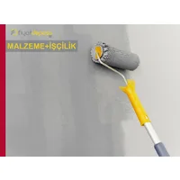Yeni Sıvalı İç Cephe Yüzeylerinin Macun ve Astar Uygulanarak İki Kat Su Bazlı Plastik Antibakteriyel İç Cephe Boyasıyla Boyanması Malzeme Dahil Yapılması Fiyatı - Örtücülük Sınıf 2 - YOD Sınıf 2 - Parlaklık G3 Sınıfı
