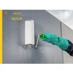 Brüt Beton, Sıvalı veya Eski Boyalı Dış Cephe Yüzeylerinin Astar Uygulanarak Akrilik Kopolimer Emülsiyon Esaslı Dış Cephe Boyasıyla (V1 : W1 : G3) Boyanması Malzeme Hariç İşçilik Yapılması Fiyatı