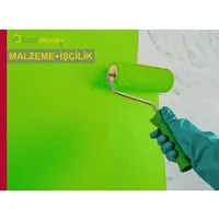 Brüt Beton, Sıvalı veya Eski Boyalı Dış Cephe Yüzeylerinin Astar Uygulanarak Silikon Esaslı Su Bazlı Dış Cephe Boyasıyla (V2 : W3 : G3) Boyanması Malzeme Dahil Yapılması Fiyatı