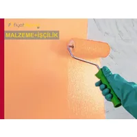 Brüt Beton, Sıvalı veya Eski Boyalı Dış Cephe Yüzeylerinin Astar Uygulanarak Fotokatalitik Özellikli Silikon Esaslı Su Bazlı Dış Cephe Boyasıyla (V2 : W3 : G3) Boyanması Malzeme Dahil Yapılması Fiyatı