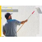 Prekast Dış Cephe Yüzeylerinin Astar Uygulanarak Saf Akrilik Esaslı Grenli / Tekstürlü Esnek Dış Cephe Boyasıyla (V2 : W3 : G2) Boyanması Malzeme Hariç İşçilik Yapılması Fiyatı