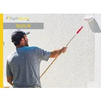 Prekast Dış Cephe Yüzeylerinin Astar Uygulanarak Saf Akrilik Esaslı Grenli / Tekstürlü Esnek Dış Cephe Boyasıyla (V2 : W3 : G2) Boyanması Malzeme Hariç İşçilik Yapılması Fiyatı