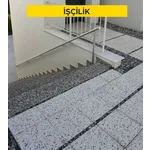 Andezit veya bazalt agregalı betondan yapılmış hazır, teçhizatlı, (L) merdiven basamağı temini ve yerine montajı (her türlü yüzey işlemli) (Malzeme Hariç) (İşçilik) Andezit veya bazalt agregalı betondan yapılmış hazır, teçhizatlı, (L) merdiven basamağı temini ve yerine montajı (her türlü yüzey işlemli) (Malzeme Hariç) (İşçilik)