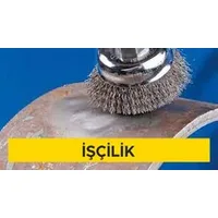 Demir yüzeylerin raspa edilmesi ve tel fırça ile temizlenmesi (Malzeme Hariç) (İşçilik)