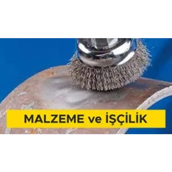 Demir yüzeylerin raspa edilmesi ve tel fırça ile temizlenmesi (Malzeme Dahil)