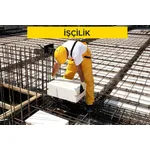 15 cm yüksekliğindeki gazbeton asmolen blokları ile asmolen döşeme yapılması (2,50 N/mm² ve 400 kg/m³) (Malzeme Hariç) (İşçilik) 15 cm yüksekliğindeki gazbeton asmolen blokları ile asmolen döşeme yapılması (2,50 N/mm² ve 400 kg/m³) (Malzeme Hariç) (İşçilik)