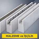 30 cm kalınlığındaki teçhizatlı gazbeton lento temini ve yerine konulması (3,50 N/mm² ve 500 kg/m³) (Malzeme Dahil)