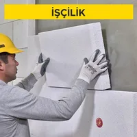 10 cm kalınlıkta gazbeton ısı yalıtım levhası ile dış duvarlarda dıştan ısı yalıtımı ve üzerine gazbeton ısı yalıtım levha sıvası yapılması (Mantolama) (Malzeme Hariç) (İşçilik)