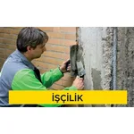 Beton yüzeylerde tamir harcı ile beton onarımı (Malzeme Hariç) (İşçilik)