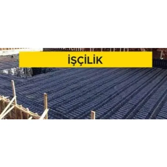 3 mm kalınlıkta plastomer esaslı (-10 °C soğukta bükülmeli) cam tülü taşıyıcılı ve 3,3 mm kalınlıkta plastomer esaslı (-10 °C soğukta bükülmeli) polyester keçe taşıyıcılı bir yüzü mineral kaplı polimer bitümlü örtüler ile iki kat (Malzeme Hariç) (İşçilik) 3 mm kalınlıkta plastomer esaslı (-10 °C soğukta bükülmeli) cam tülü taşıyıcılı ve 3,3 mm kalınlıkta plastomer esaslı (-10 °C soğukta bükülmeli) polyester keçe taşıyıcılı bir yüzü mineral kaplı polimer bitümlü örtüler ile iki kat (Malzeme Hariç) (İşçilik)