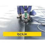 2 mm kalınlıkta, EPDM esaslı, (düz tip yada sinyal tabakalı) jeomembran ile su yalıtımı yapılması (Malzeme Hariç) (İşçilik)