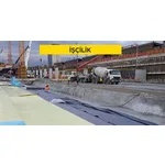 150 gr/m² ağırlıkta geotekstil keçe serilmesi (Malzeme Hariç) (İşçilik)