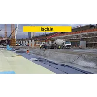 250 gr/m² ağırlıkta geotekstil keçe serilmesi (Malzeme Hariç) (İşçilik)