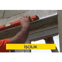 Alüminyum damlalıklı köşe profilinin (fileli) temini ve yerine tespiti (Malzeme Hariç) (İşçilik) Alüminyum damlalıklı köşe profilinin (fileli) temini ve yerine tespiti (Malzeme Hariç) (İşçilik)