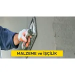 250 kg çimento dozlu harç ile kaba sıva yapılması (Malzeme Dahil)