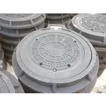 Betonarme kompozit bakım rögarı kapama elemanı (Yol kaplamaları yaya caddeleri dahil sert banketler ve bütün karayolu taşıtları için park alanları) (Kapak, çerçeve, mafsal vb. montaj elemanları dahil) (net açıklığı minumum Ø 600mm) (Grup 4 en düsük D 400