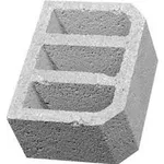 20 cm yükseklikte bimsbeton asmolen bloğu