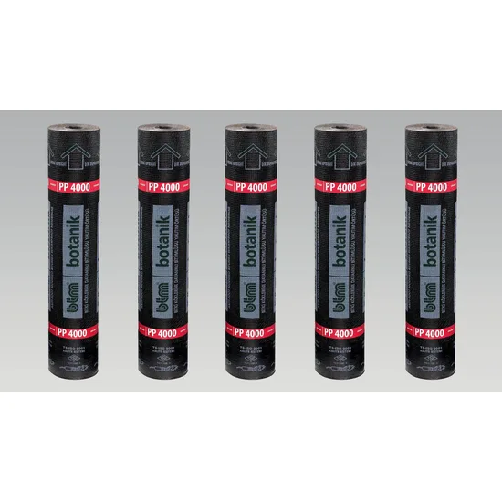 Btm Yalıtım - Botanik PE 3 - 3 mm Kalınlıkta Su Yalıtım Membranı