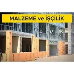Her iki yüzü cam elyaf şilte kaplı, lifler ile güçlendirilmiş alçı levhalar ile tek iskeletli dış cephe duvarı yapılması ( Tek Duvar C 100 profili-60 cm aks aralığı) (dış yüzeyde tek kat 12,5 mm cam elyaf şilte kaplı levha, iç yüzünde (Malzeme Dahil) Her iki yüzü cam elyaf şilte kaplı, lifler ile güçlendirilmiş alçı levhalar ile tek iskeletli dış cephe duvarı yapılması ( Tek Duvar C 100 profili-60 cm aks aralığı) (dış yüzeyde tek kat 12,5 mm cam elyaf şilte kaplı levha, iç yüzünde (Malzeme Dahil)