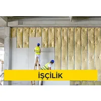 Alçı levhalar ile tek iskeletli bölme duvar yapılması (Duvar C 100 profil - 60 cm aks aralığı) (her iki yüzünde tek kat 15 mm su emme oranı azaltılmış alçı levha ile) (Malzeme Hariç) (İşçilik) Alçı levhalar ile tek iskeletli bölme duvar yapılması (Duvar C 100 profil - 60 cm aks aralığı) (her iki yüzünde tek kat 15 mm su emme oranı azaltılmış alçı levha ile) (Malzeme Hariç) (İşçilik)