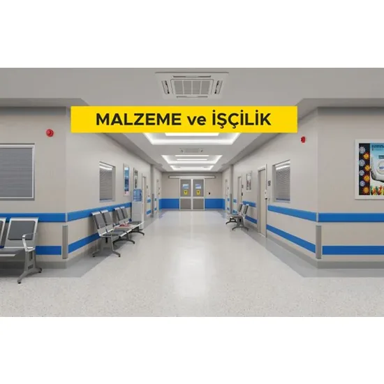 PVC esaslı kendinden dönüşlü kepli süpürgelik temini ve yerine tespit edilmesi (Malzeme Dahil)