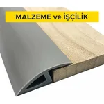 PVC esaslı geçiş profili (4 cm genişliğinde) temini ve yerine monte edilmesi (Malzeme Dahil)