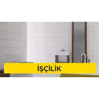 15 x 60 cm anma ebatlarında, her türlü desen ve yüzey özelliğinde, I.kalite, beyaz, sırlı porselen karo ile 3 mm derz aralıklı döşeme kaplaması yapılması (karo yapıştırıcısı ile) (Malzeme Hariç) (İşçilik) 15 x 60 cm anma ebatlarında, her türlü desen ve yüzey özelliğinde, I.kalite, beyaz, sırlı porselen karo ile 3 mm derz aralıklı döşeme kaplaması yapılması (karo yapıştırıcısı ile) (Malzeme Hariç) (İşçilik)