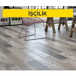 15 x 60 cm anma ebatlarında, her türlü desen ve yüzey özelliğinde, I.kalite, renkli, sırlı porselen karo ile 3 mm derz aralıklı döşeme kaplaması yapılması (karo yapıştırıcısı ile) (Malzeme Hariç) (İşçilik)