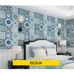 (42,5 x 42,5 cm) veya (45 x 45 cm) anma ebatlarında, rektifiyeli, her türlü renk, desen ve yüzey özelliğinde, I.kalite, parlak, sırsız porselen karo ile 3 mm derz aralıklı duvar ve cephe kaplaması yapılması (karo yapıştırıcısı ile (Malzeme Hariç) (İşçilik (42,5 x 42,5 cm) veya (45 x 45 cm) anma ebatlarında, rektifiyeli, her türlü renk, desen ve yüzey özelliğinde, I.kalite, parlak, sırsız porselen karo ile 3 mm derz aralıklı duvar ve cephe kaplaması yapılması (karo yapıştırıcısı ile (Malzeme Hariç) (İşçilik