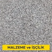 Andezit agregalı terrazo karo ile dış mekan döşeme kaplaması yapılması (Kırılma Dayanımı Şartları (Sınıf 1) Eğilme dayanımı minimum 2,8 Mpa Aşınma direnç sınıfı (2-G), 1600 < Yüzey Alanı ? 3600 cm², her türlü yüzey işlemli) (Malzeme Dahil) Andezit agregalı terrazo karo ile dış mekan döşeme kaplaması yapılması (Kırılma Dayanımı Şartları (Sınıf 1) Eğilme dayanımı minimum 2,8 Mpa Aşınma direnç sınıfı (2-G), 1600 < Yüzey Alanı ? 3600 cm², her türlü yüzey işlemli) (Malzeme Dahil)