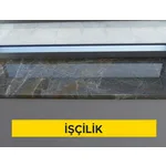 3 cm kalınlığında renkli mermer levha ile dış denizlik yapılması (3cmx30-40- 50cmxserbest boy) (honlu veya cilalı) (Malzeme Hariç) (İşçilik)
