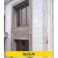 2 cm kalınlığında renkli mermer levha ile söve yapılması (2cmx30-40- 50cmxserbest boy) (honlu veya cilalı) (Malzeme Hariç) (İşçilik)