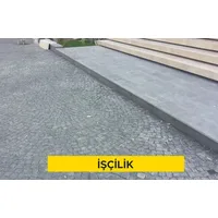 4 cm kalınlığındaki bazalt plaklarla denizlik yapılması (Malzeme Hariç) (İşçilik)
